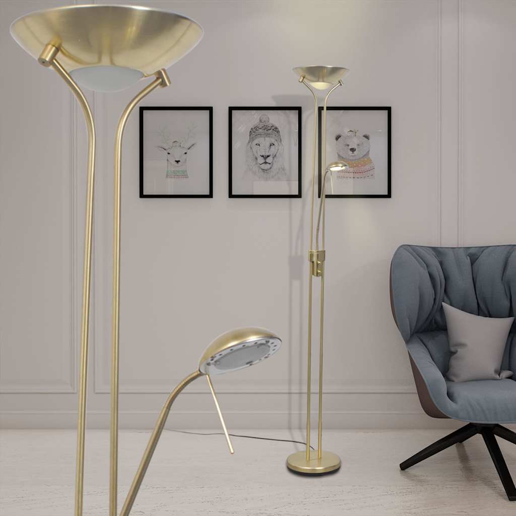 Lámpara Led De Pie Regulable 23 W
