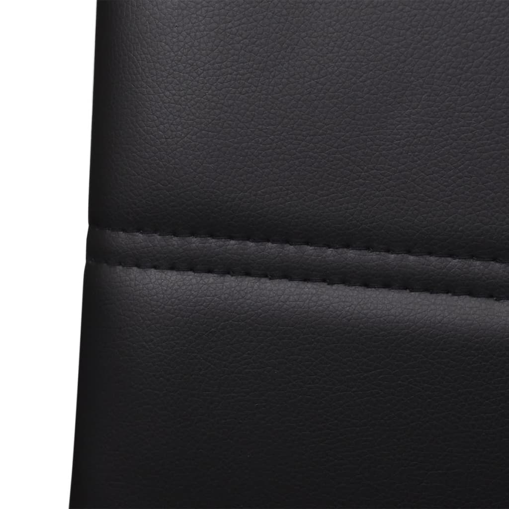 Sillas De Comedor Voladizas 6 Unidades Cuero Sintético