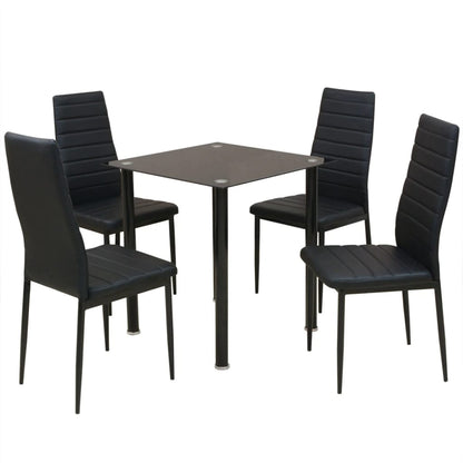 Conjunto De Mesas Y Sillas De Comedor De Cinco Piezas
