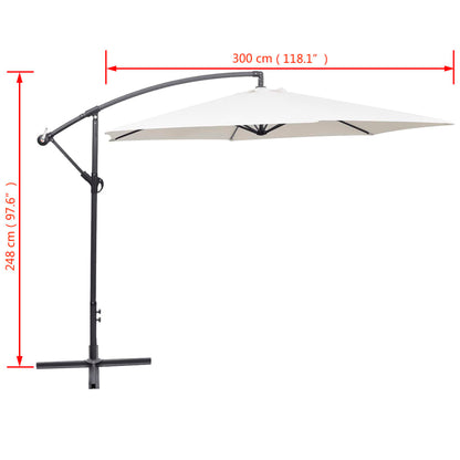 Sombrilla Voladiza 3 M Arena