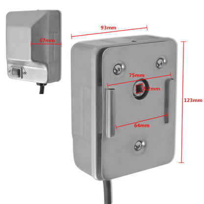 Motor Para Espetón De Asado/Barbacoa Acero Inoxidable 4 W
