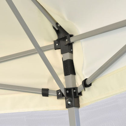 Carpa Desplegable Hexagonal 6 Paredes Blanco 3,6X3,1M