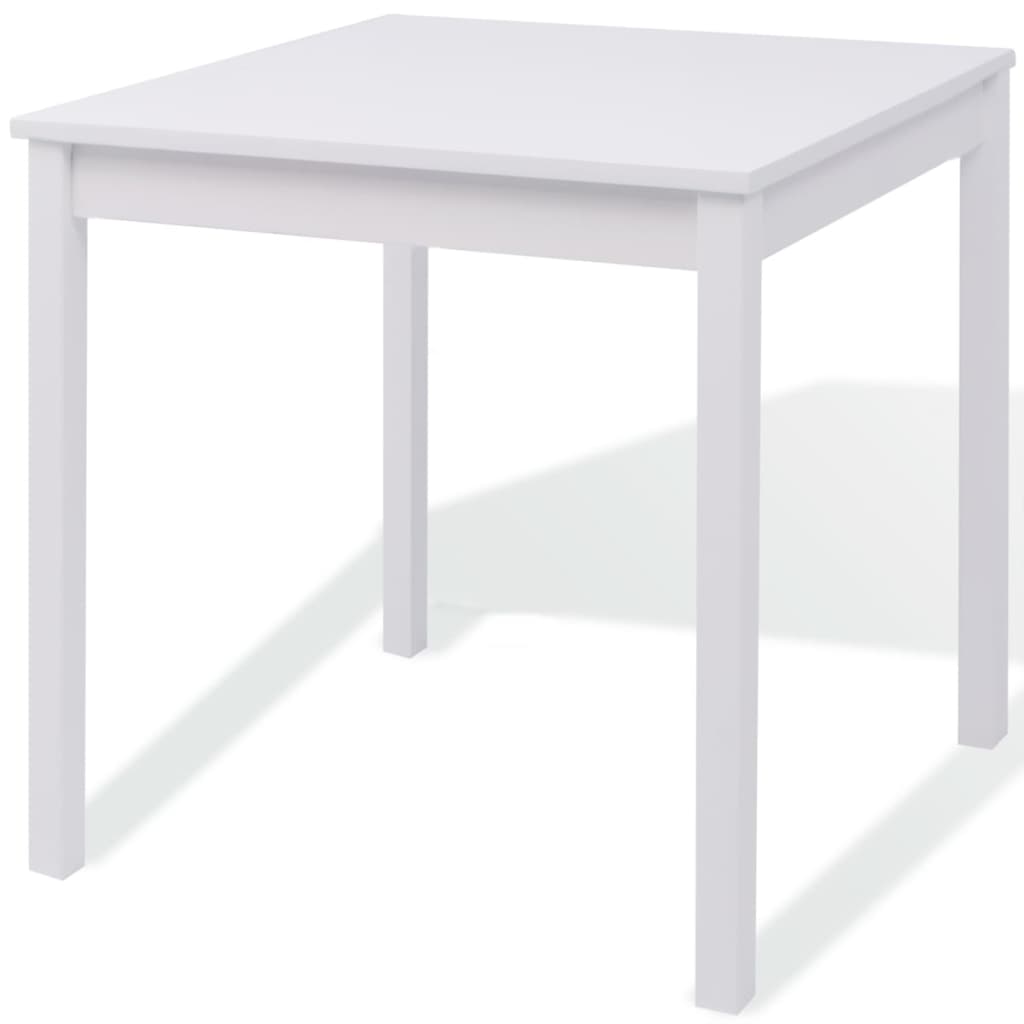 Conjunto De Comedor 3 Piezas Madera De Pino