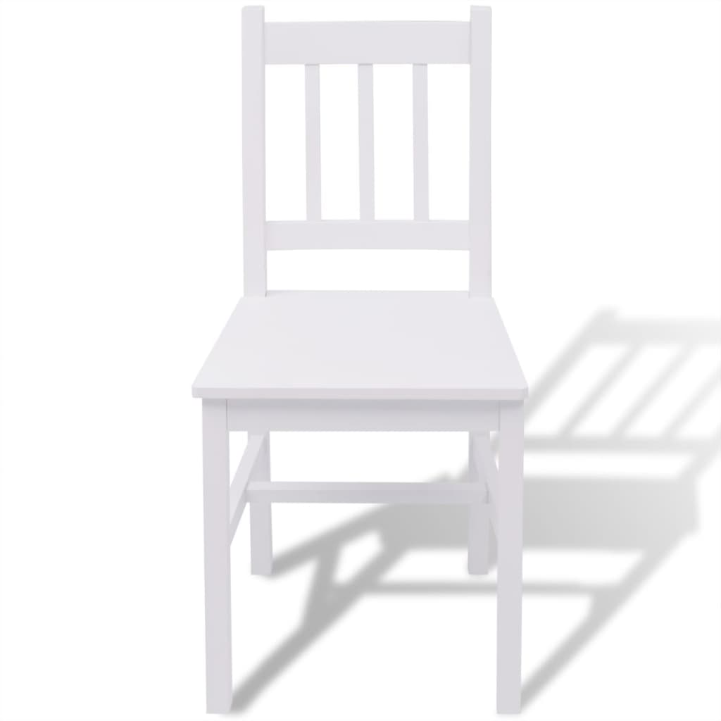 Conjunto De Comedor 3 Piezas Madera De Pino