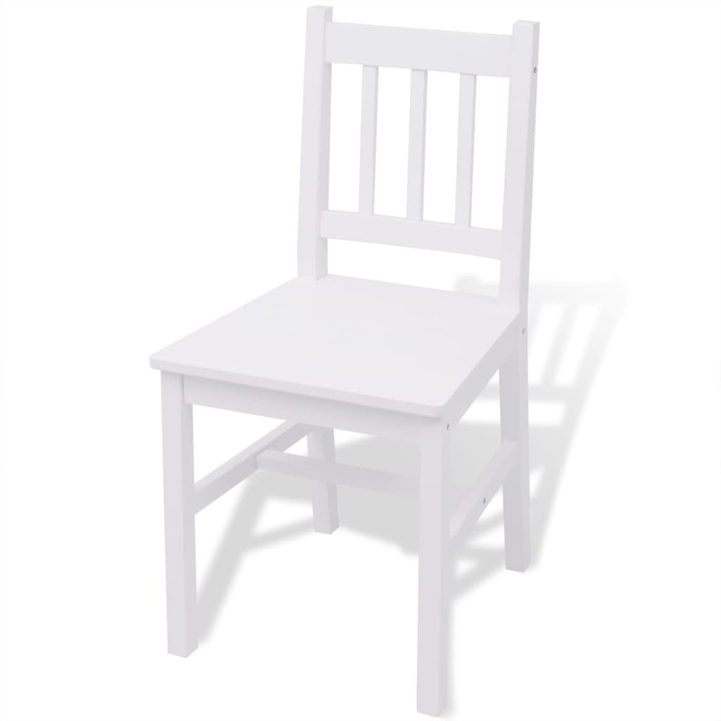 Conjunto De Comedor 3 Piezas Madera De Pino