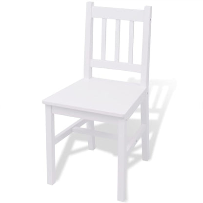 Conjunto De Comedor 3 Piezas Madera De Pino
