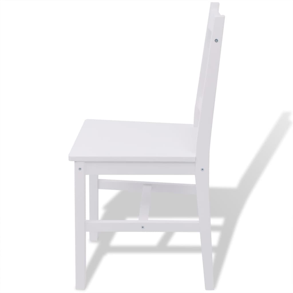 Conjunto De Comedor 3 Piezas Madera De Pino
