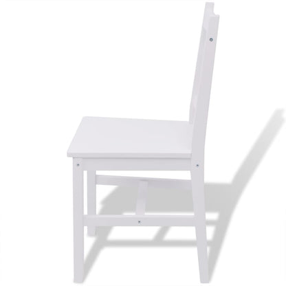 Conjunto De Comedor 3 Piezas Madera De Pino