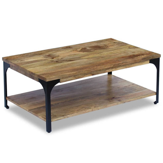 Mesa De Centro Madera De Mango
