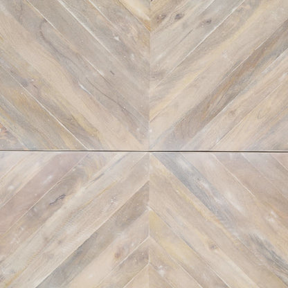 Mesa De Centro De Madera Maciza De Mango 110X110X36 Cm