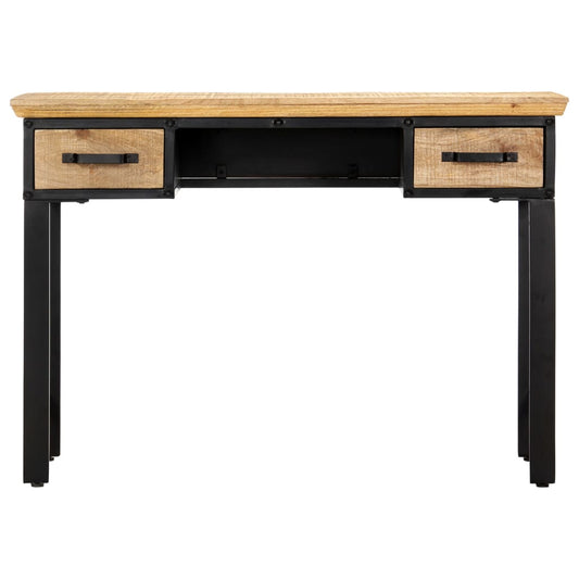 Mesa Escritorio Madera Maciza De Mango 110X50X76 Cm