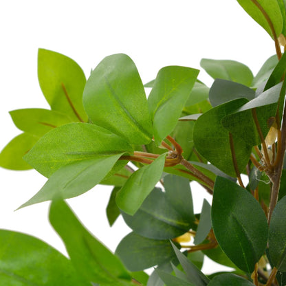 Planta Artificial Árbol De Laurel Con Macetero 120 Cm Verde