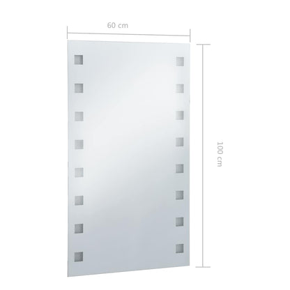 Espejo De Pared De Baño Con Led