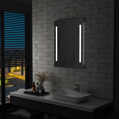 Espejo De Pared De Baño Con Led