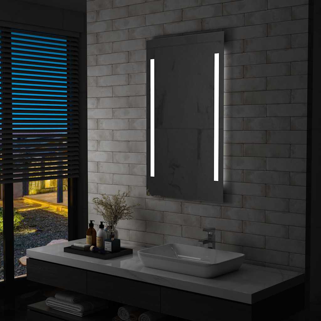 Espejo De Pared De Baño Con Led