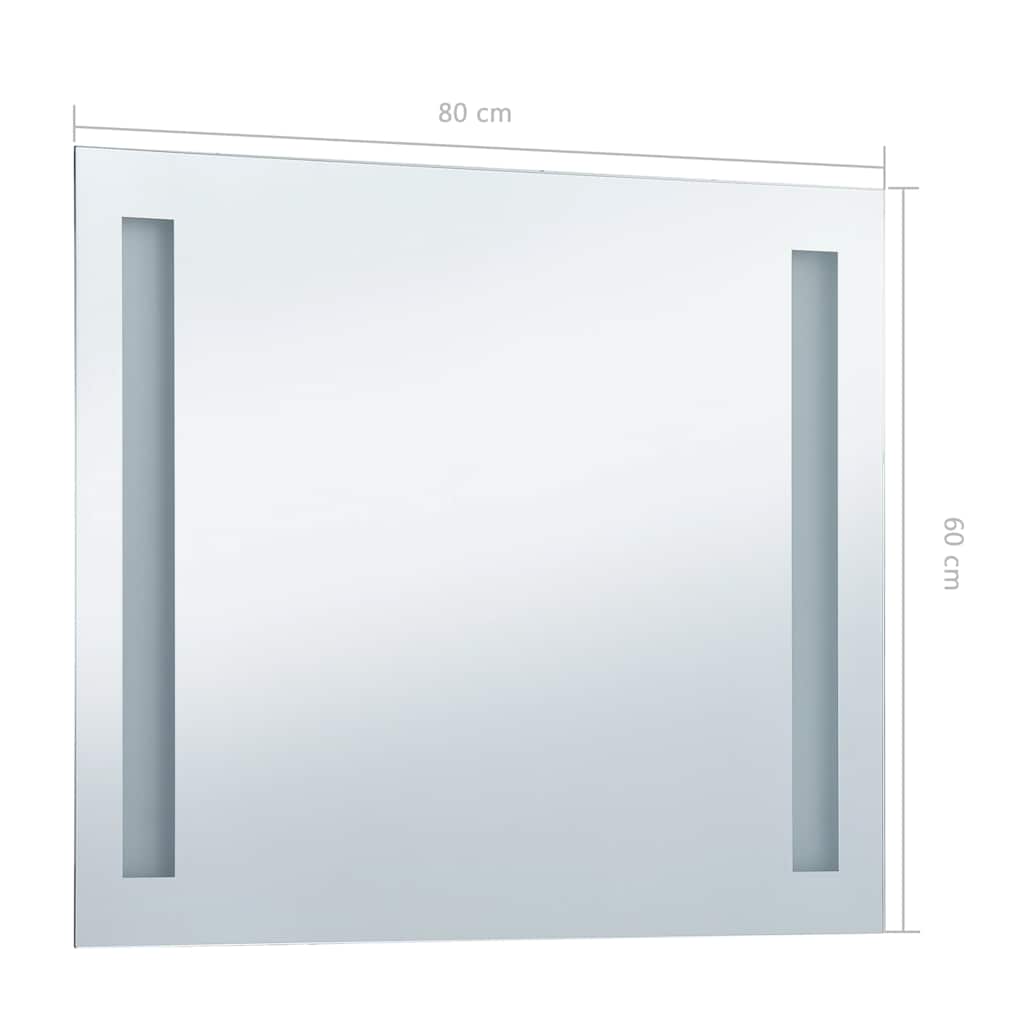 Espejo De Pared De Baño Con Led
