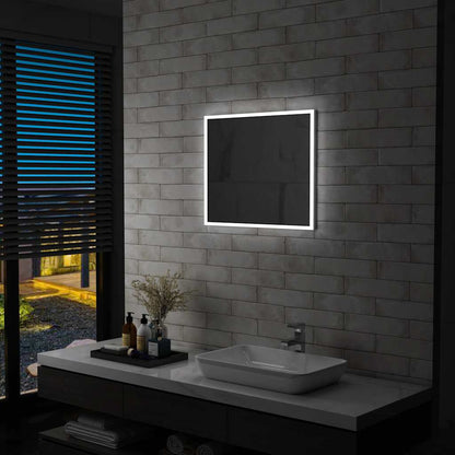 Espejo De Pared De Baño Con Led