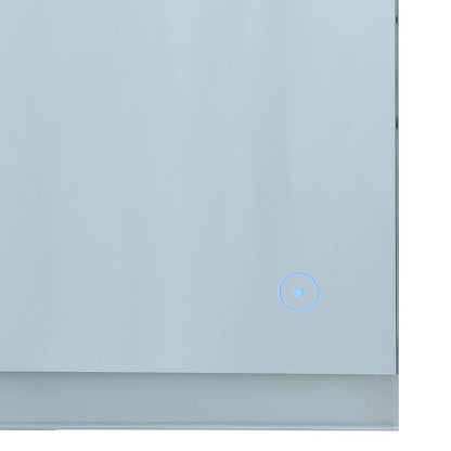 Espejo De Pared De Baño Con Led Y Sensor Táctil