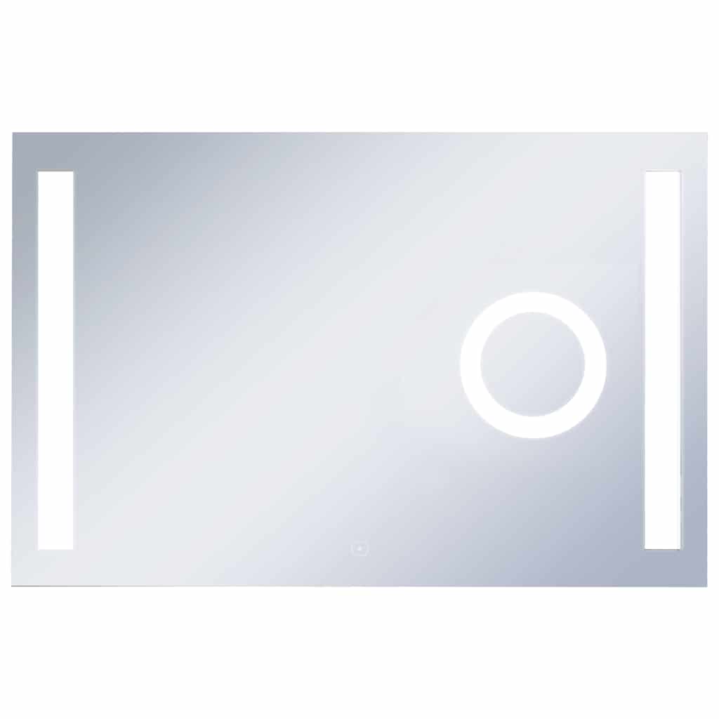 Espejo De Pared De Baño Con Led Y Sensor Táctil