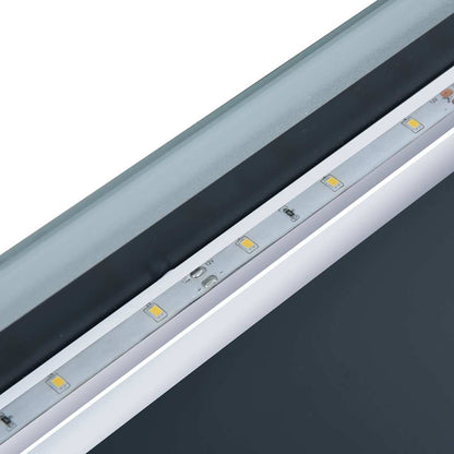 Espejo De Pared De Baño Con Led Y Sensor Táctil