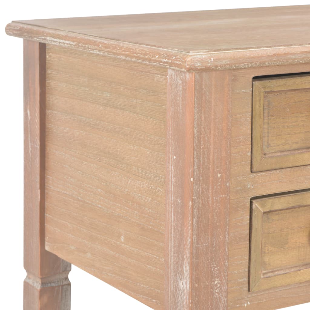 Escritorio De Madera 109,5X45X77,5 Cm