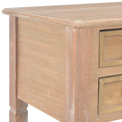 Escritorio De Madera 109,5X45X77,5 Cm