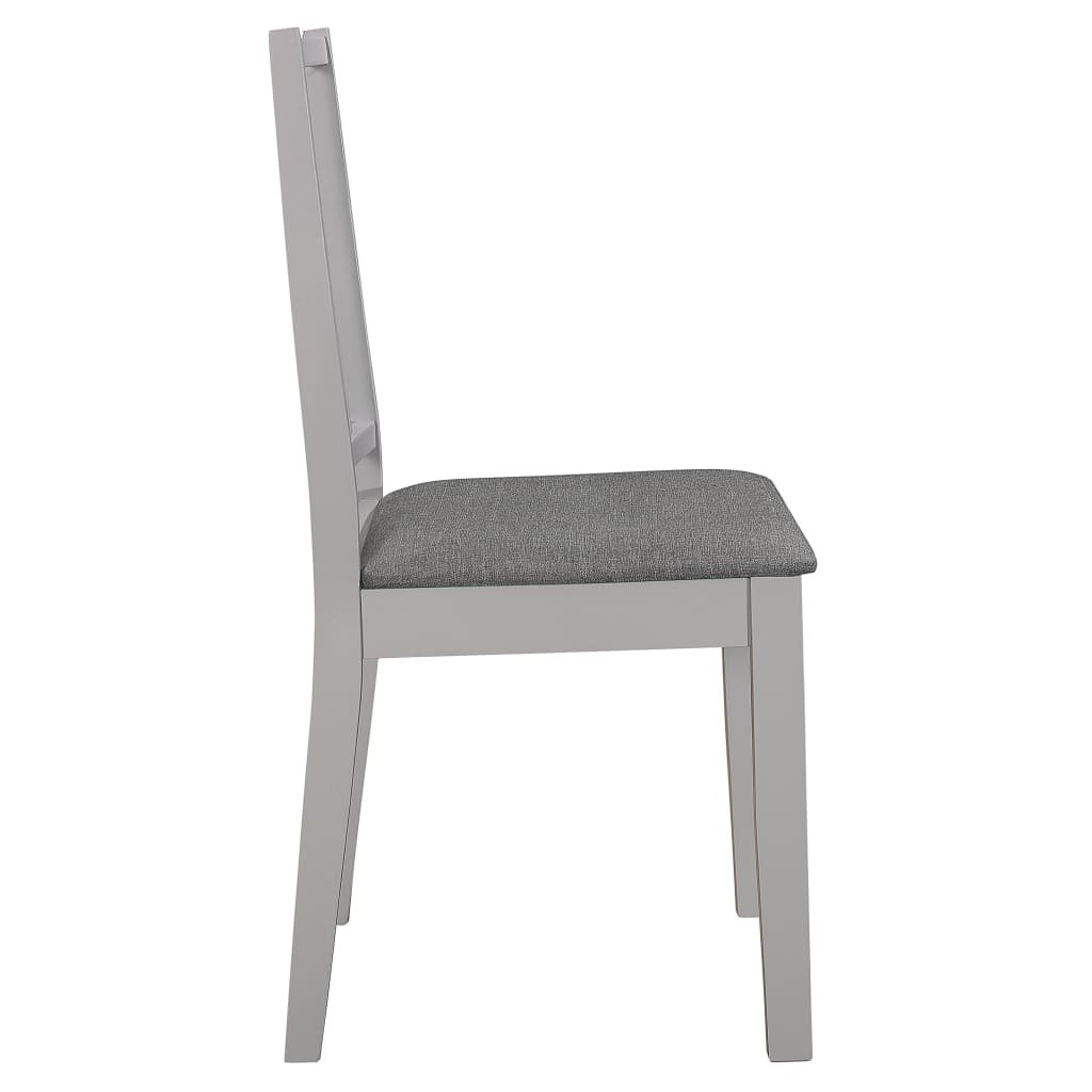 Sillas De Comedor Con Cojines De Madera Maciza 2 Unidades