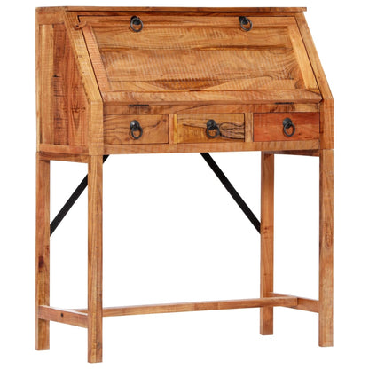 Escritorio De Madera Maciza De Acacia