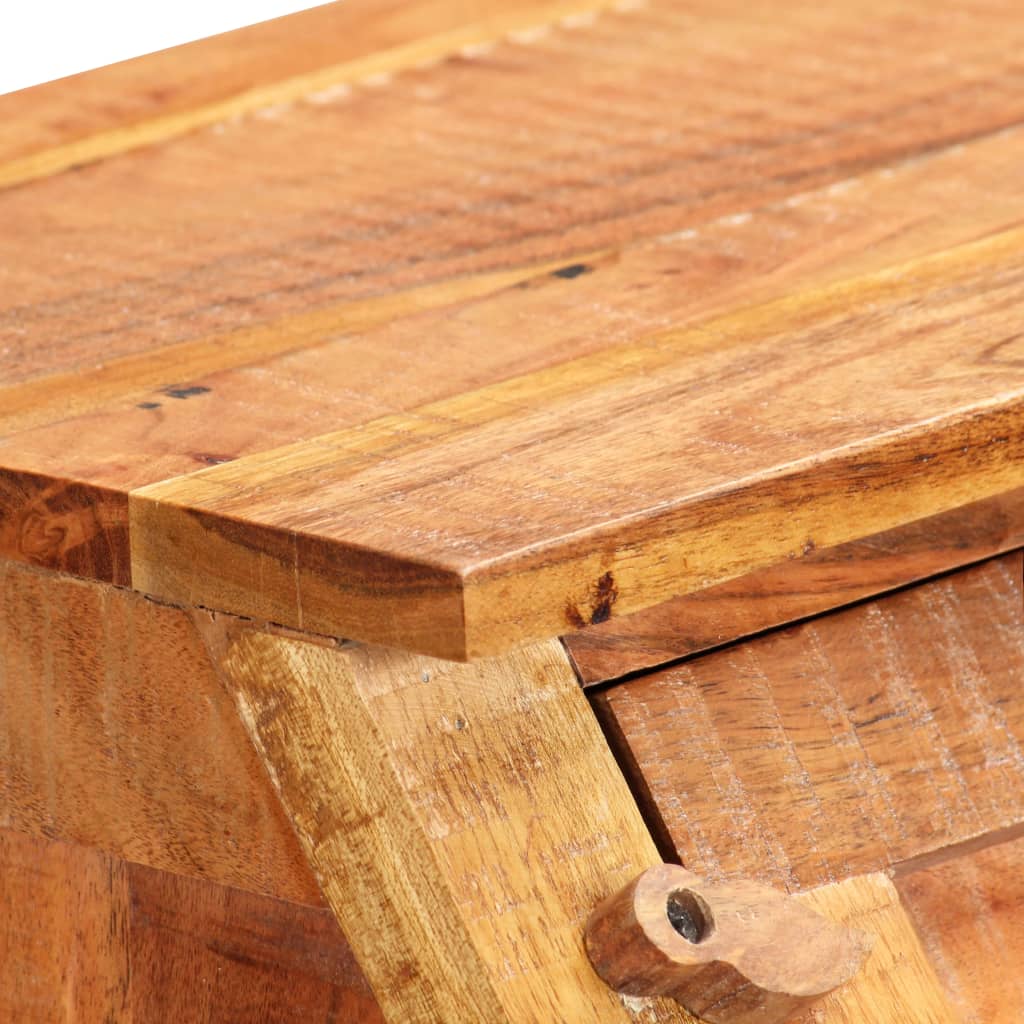 Escritorio De Madera Maciza De Acacia