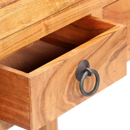 Escritorio De Madera Maciza De Acacia