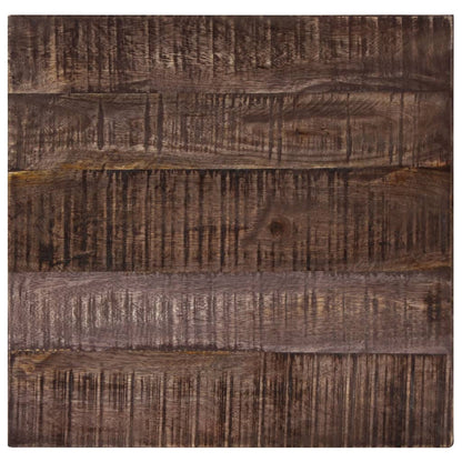 Mesa De Centro Madera Maciza De Mango 50X50X35 Cm