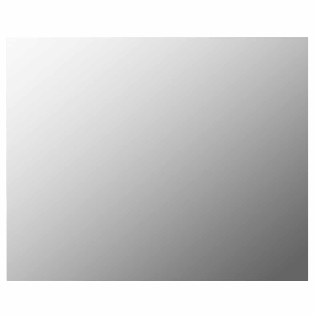 Espejo De Pared Con Luces Led Cuadrado De Vidrio