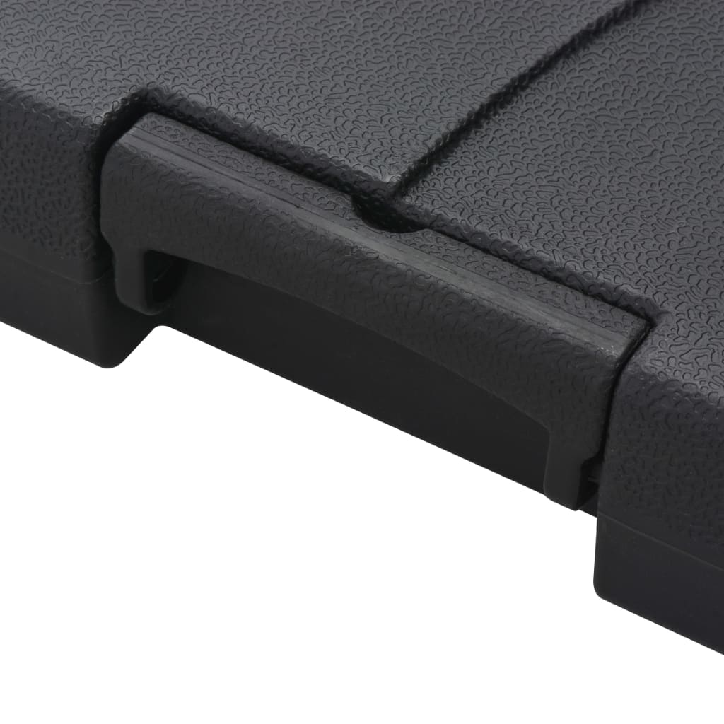 Sombrilla De Jardín Con Base Portátil Gris