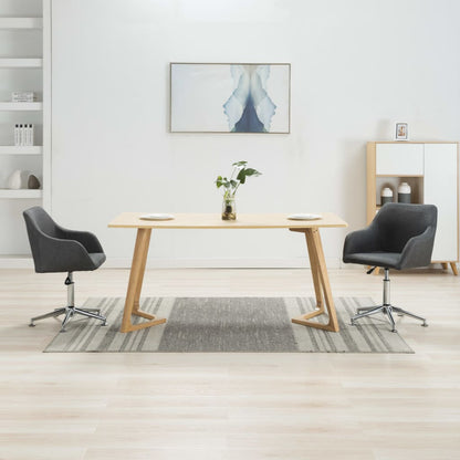 Sillas De Comedor Giratorias 4 Unidades Tela Taupe