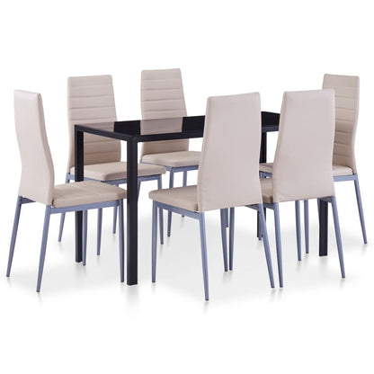 Conjunto De Mesa De Comedor Siete Piezas