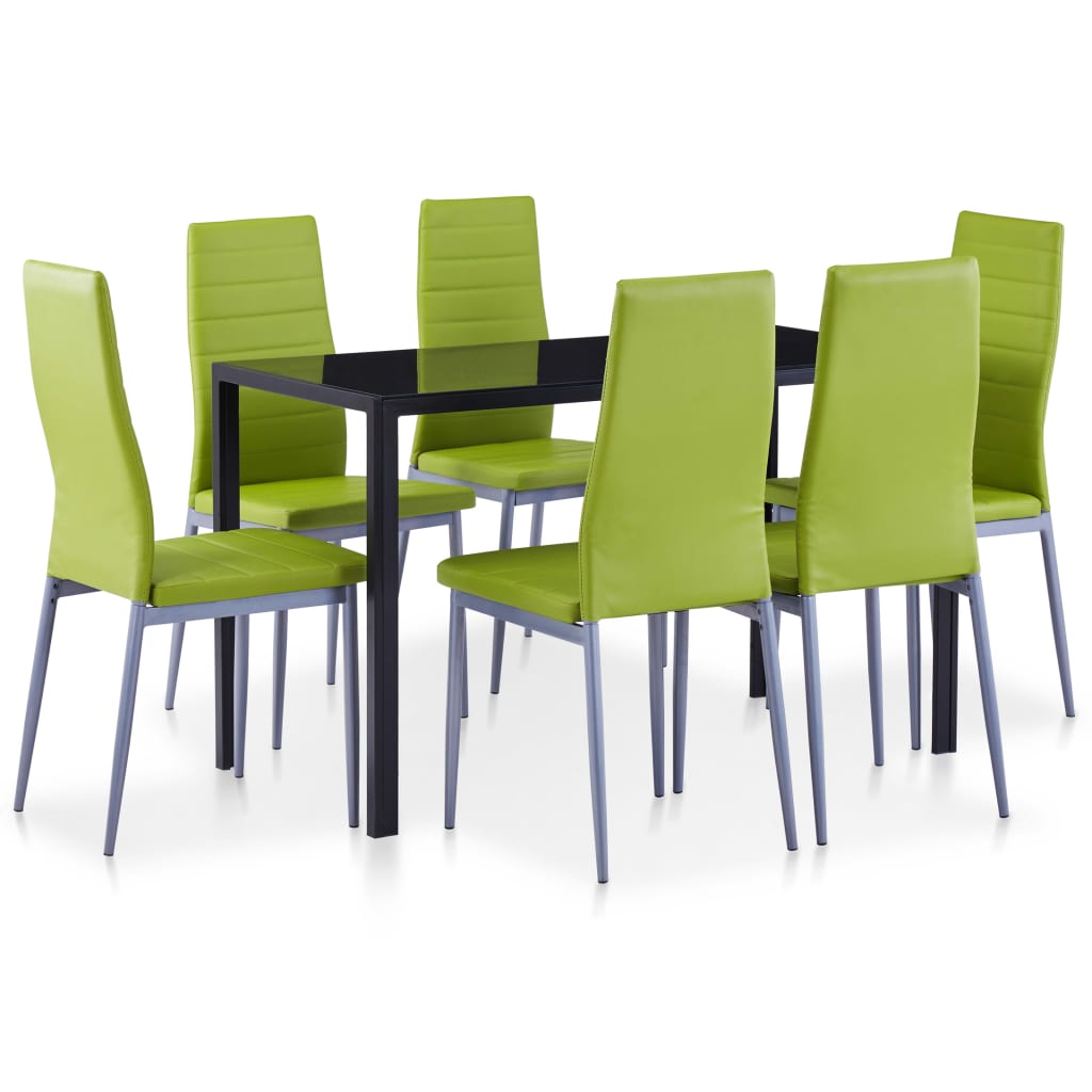 Conjunto De Mesa De Comedor Siete Piezas