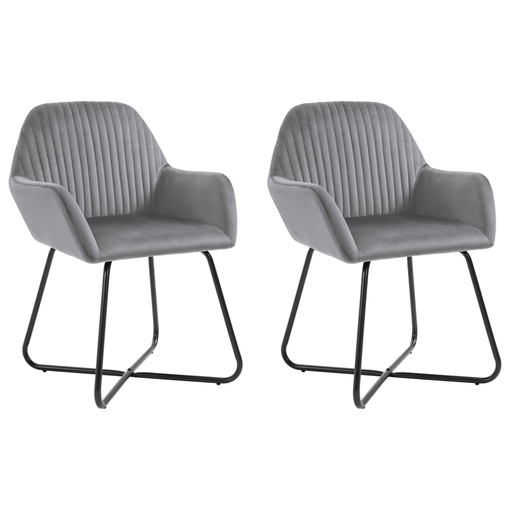 Sillas De Comedor 4 Unidades Terciopelo