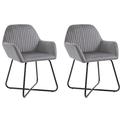 Sillas De Comedor 4 Unidades Terciopelo