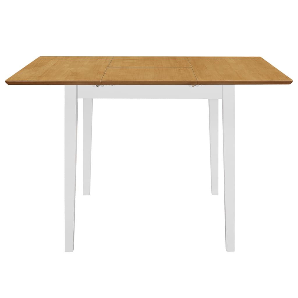 Juego De Muebles De Comedor 3 Piezas Mdf Blanco