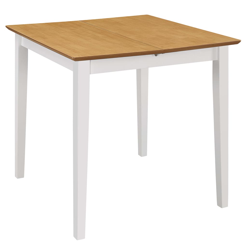 Juego De Muebles De Comedor 3 Piezas Mdf Blanco