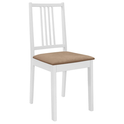 Juego De Muebles De Comedor 3 Piezas Mdf Blanco