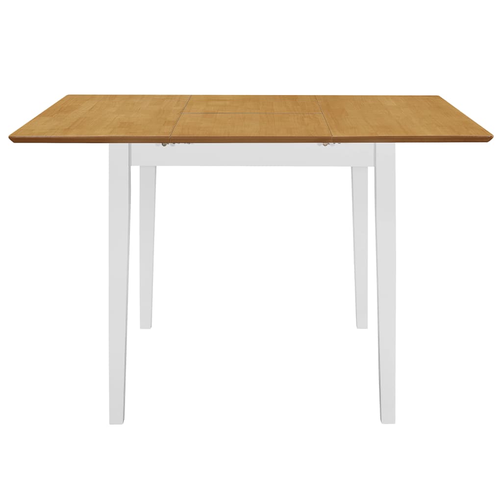 Juego De Muebles De Comedor 5 Piezas Mdf Blanco