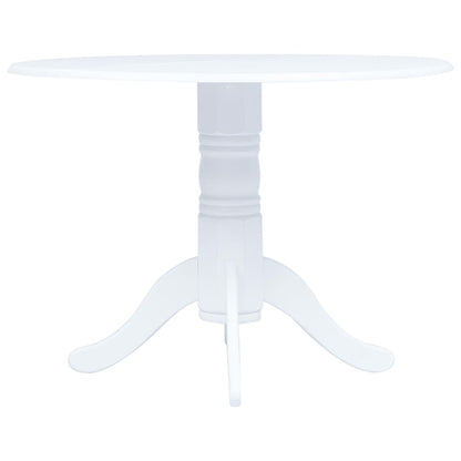 Conjunto De Comedor 5 Piezas Madera Maciza De Caucho