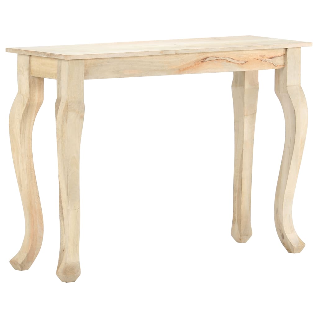Mesa Consola De , Madera Maciza De Mango