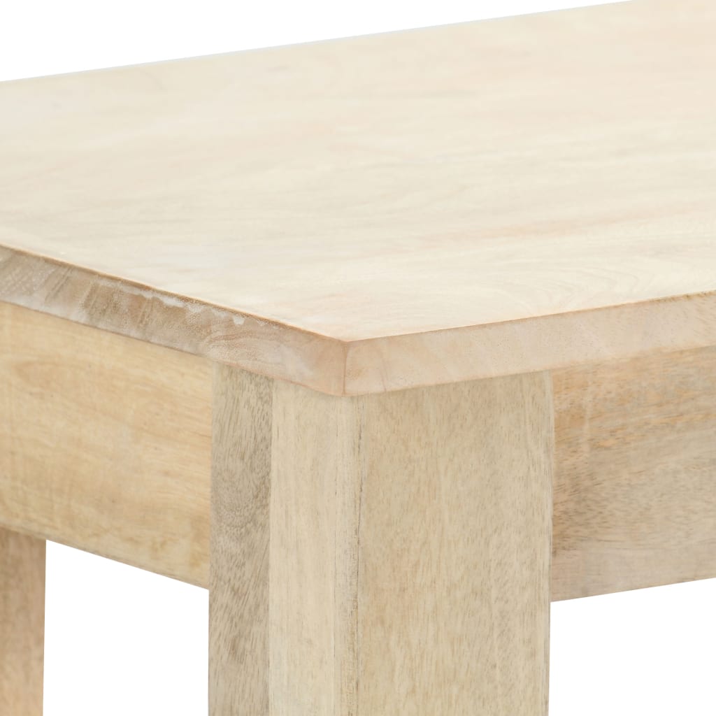 Mesa Consola De , Madera Maciza De Mango
