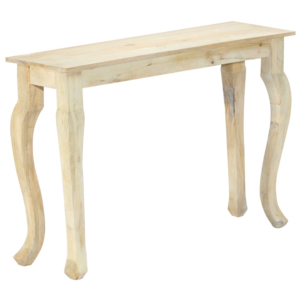 Mesa Consola De , Madera Maciza De Mango