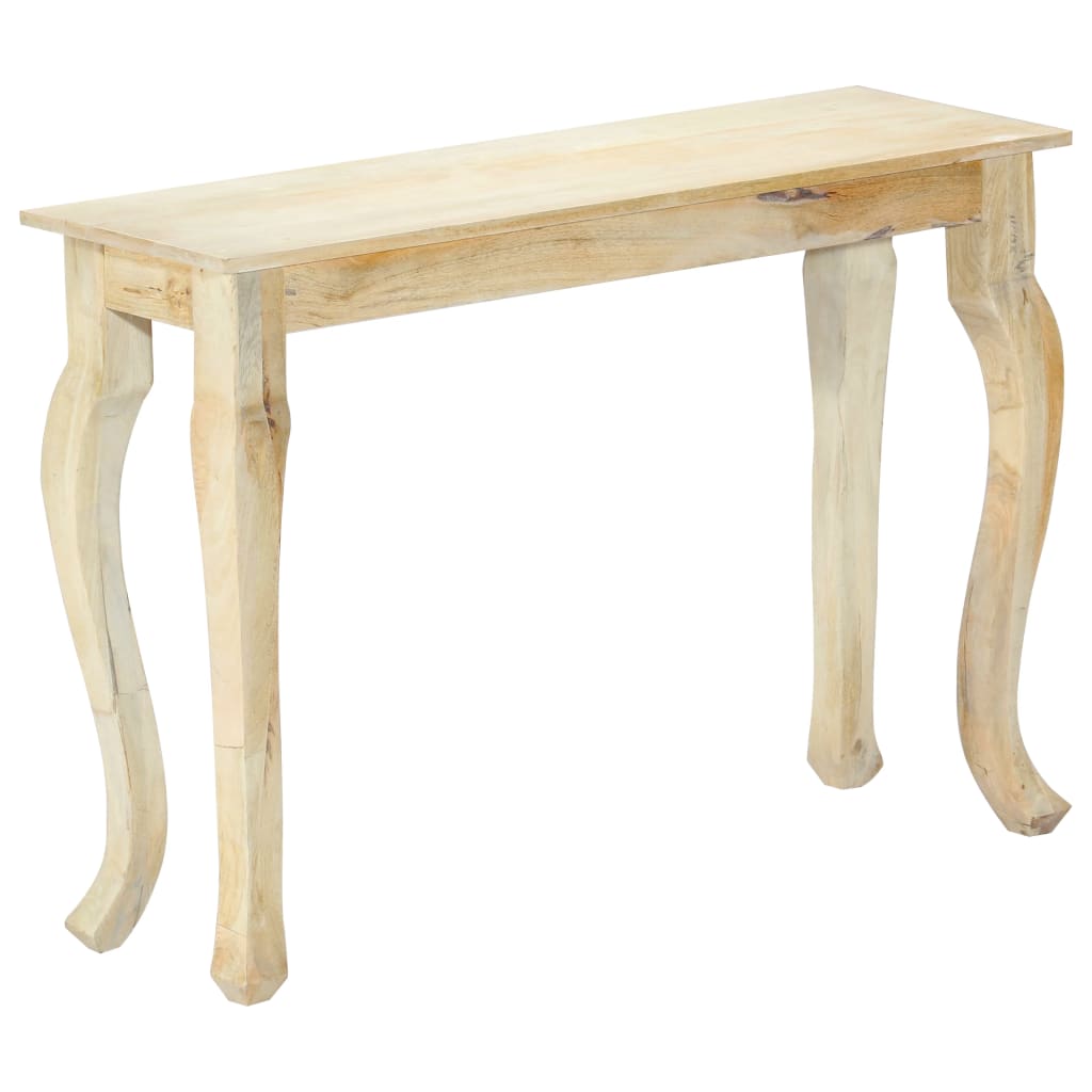 Mesa Consola De , Madera Maciza De Mango