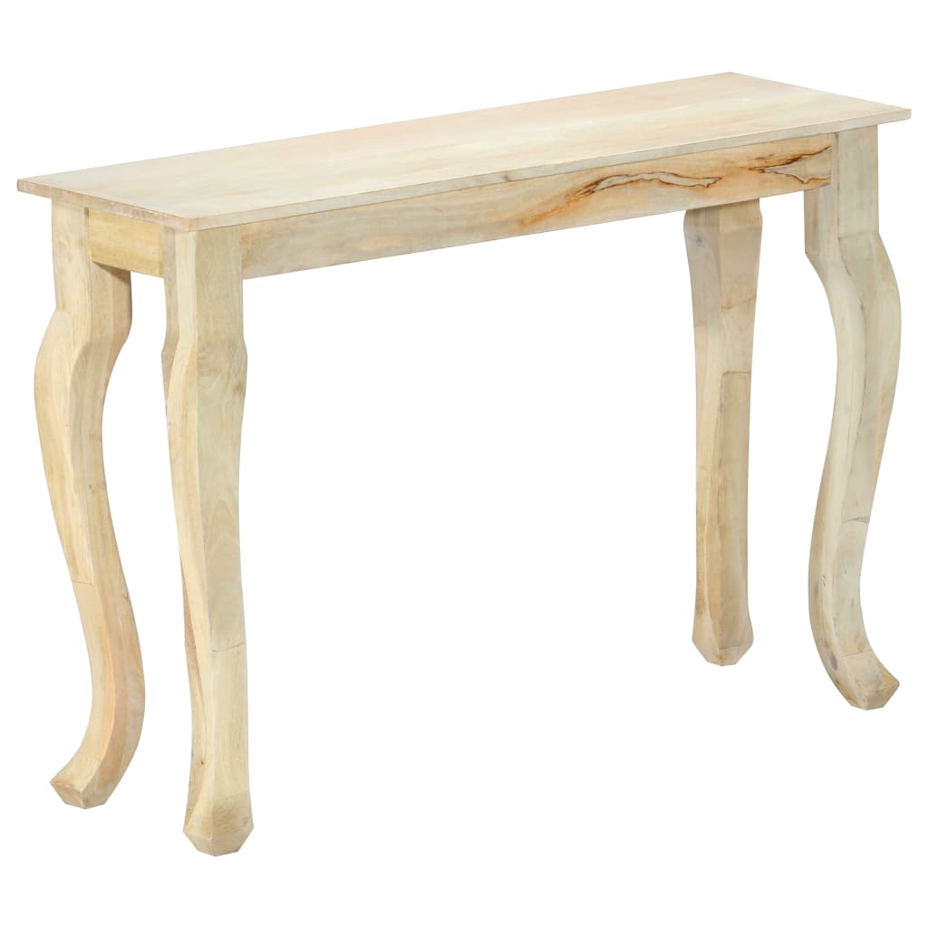 Mesa Consola De , Madera Maciza De Mango