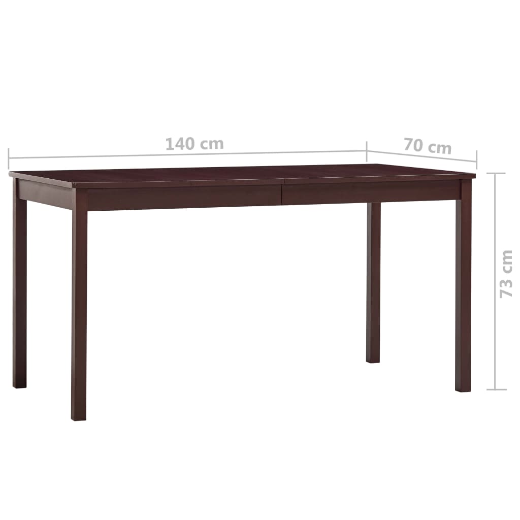 Mesa De Comedor De Madera De Pino