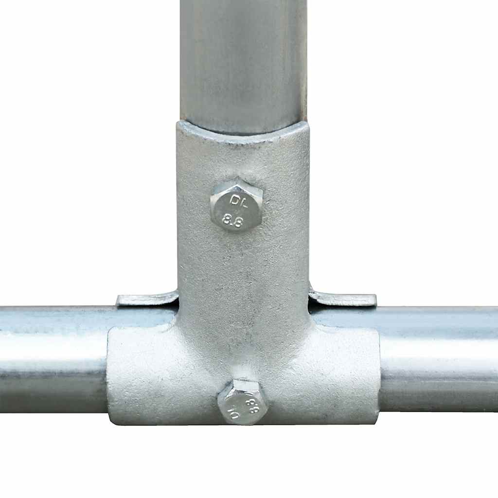 Jaula Gallinero De Exterior De Acero Galvanizado 2,75X2X1,92 M